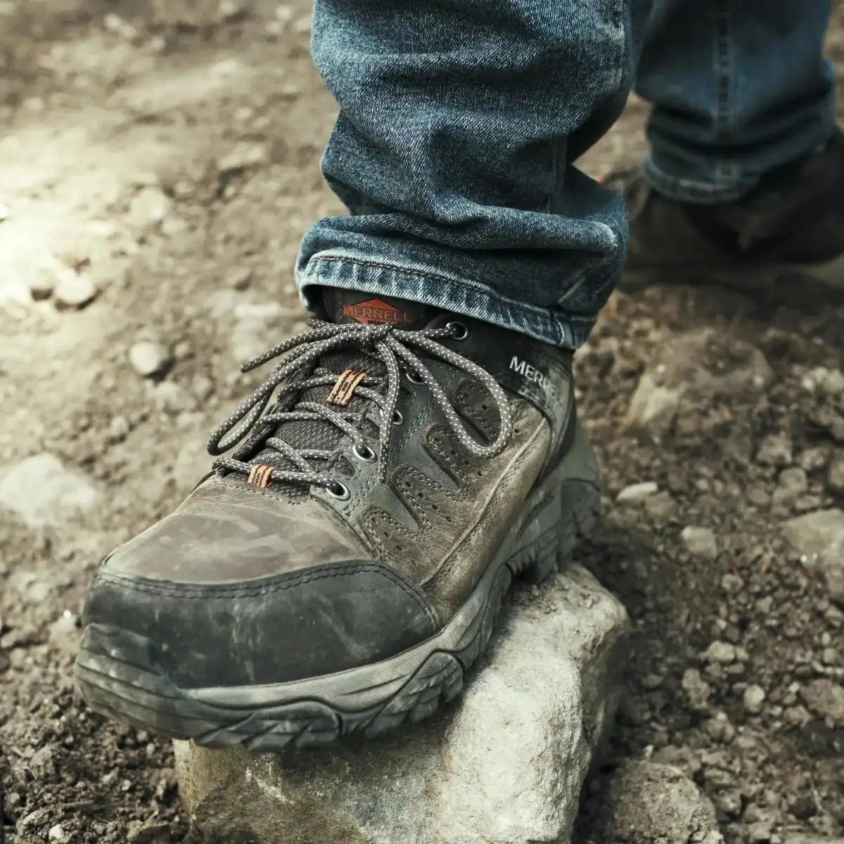 Windoc Steel Toe Work Shoe Wide Width