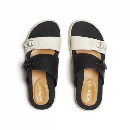 Fleur Leather Slide