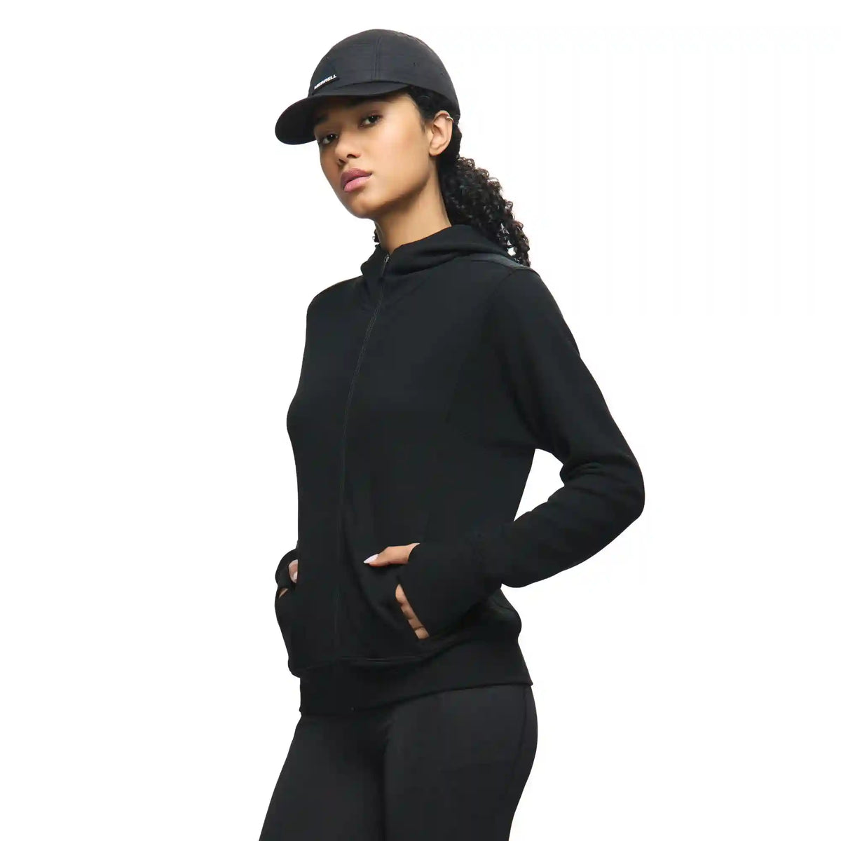 Cascade  Full Zip Waffle Hoody