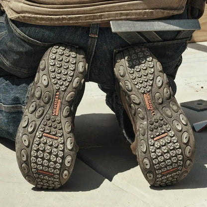 Jungle Moc Leather Hi-Vis Carbon Fiber Static Dissipative 10 Low Wide Width