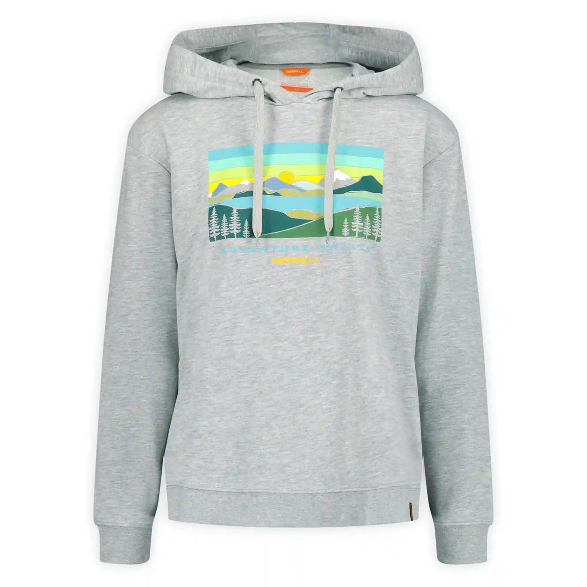 Await Adventure Semi-Cropped Graphic Hoody