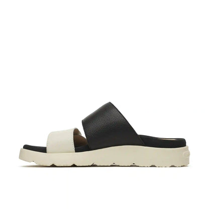 Fleur Leather Slide