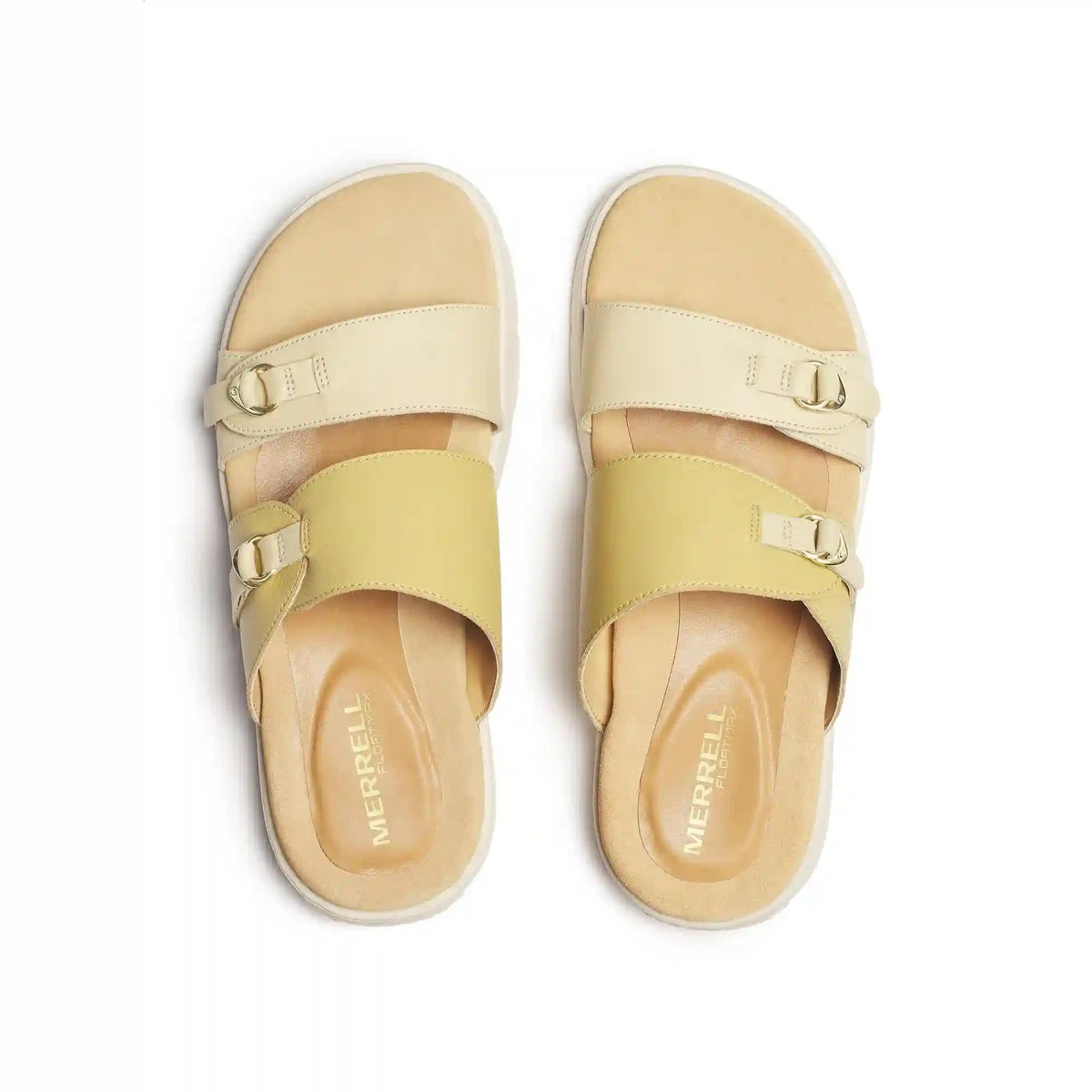 Fleur Leather Slide